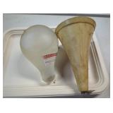 Red Comet Fire Extinguisher with Glass Holder