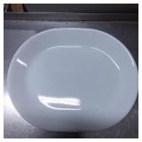 White Oval Ceramic Platters