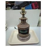 Starboard Lantern Light Converted to Electric Lamp