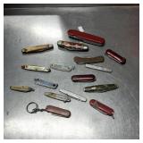 Pocket Knives Including Multi-Tools and Commemorat