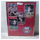 Philadelphia Phillies Autographed Collage Featurin