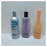 Three Hair Care Bottles: White Rain, Salon Selecti