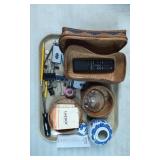 Items with Woven Baskets, Ceramic Jar, and Office