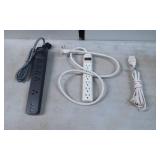 Three Power Strips with Mixed Configurations