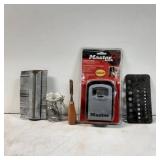 Master Lock Wall-Mounted Lock Box with Accessories