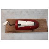 Handcrafted Lighthouse Model Mounted on Driftwood