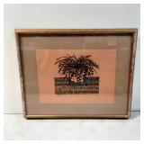 Framed Print by Millicent Krouse, 1975, Numbered 1