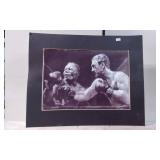 Boxing-Themed Signed Artwork by Haiyan