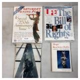 Books and Magazines Including Hopi Kachina Dolls,