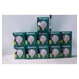 11 Bulbrite Globe G25 Incandescent Light Bulbs, 40