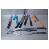 Kitchen Knives, Kitchen Shears, and Serving Utensi