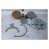 Metal Lamp Parts Including Brass and Cast Iron Com