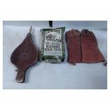 Fireplace Bellows, Cowboy Hickory Wood Chips, and