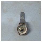 Menï¿½s Stainless Steel and Gold-Tone Watch With Moo