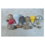 Vintage Electric Light Bulbs in Mixed Styles and C