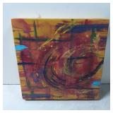 Abstract Acrylic Painting on Canvas, ï¿½Wildwood Flo