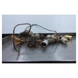 Brass and Metal Plumbing Fittings with Wiring