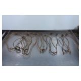 Oil Lamp Parts Including Burners and Tubes