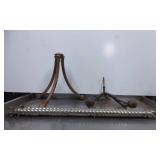 Metal Lamp Parts with Decorative Elements