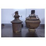 Metal Kerosene Lamps with Wick Mechanisms