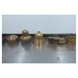 Brass Components Assumed to be Burner Covers and I