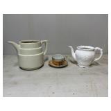 Ceramic Tea and Tableware: White Teapots and Japan