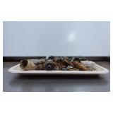 Vintage and Modern Lamp Parts, Tray Not Included