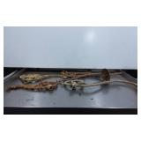 Decorative Metal Lamp Parts with Ornamental Design