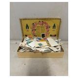 Stamps in Decorative Box