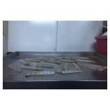 Glass Mold Inserts or Stamps with Geometric Patter