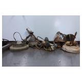 Metal and Glass Light Fixture Parts and Components