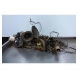 Vintage Lighting Components and Fixtures