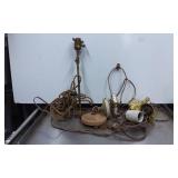 Vintage Electrical Lamp Parts and Fixtures
