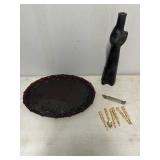 Decorative Items Including Ceremonial-Style Utensi