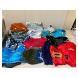 11 Pieces of Dog Clothing and 4 Harnesses in Vario