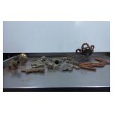 Metal Ornamental and Hardware Pieces, Mixed Materi