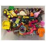 Toys Including Vehicles, Figures, and Accessories