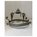 Decorative Bronze Hanging Frame with Greek Key Mot