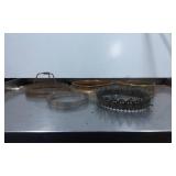 Five Metal Ring Frames with Decorative Edges