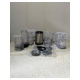 Stainless Steel Electric Grinder Set with Multiple
