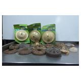 20 Assorted Lamp Base Covers and Ceiling Canopies