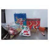 Christmas Decorations and Gift Bags, Including Orn