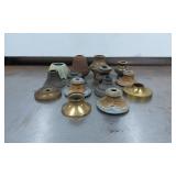 Brass, Ceramic, and Metal Lamp or Light Fixture Pa