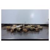 Vintage Metal and Ceramic Light Sockets