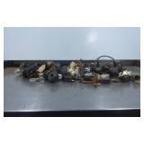 Lamp Parts Including Sockets, Wiring, and Hardware