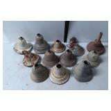 Vintage Metal Lamp Base Parts in Assorted Finishes