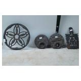 Cast Iron Water Covers and Decorative Pieces