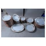 Floral China Dinnerware by Noritake, Service for 1