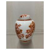 Chinese Porcelain Ginger Jar With Floral Motif