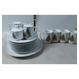 Japan China Christmas-Themed Porcelain Dinnerware